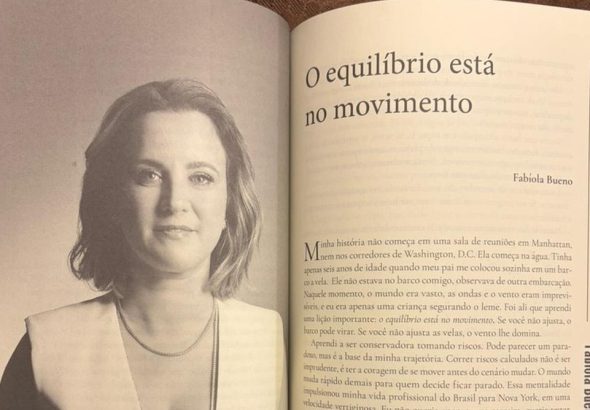 Fabíola Bueno, uma das autoras que participam do livro, relata sua experiência em Wall Street após os atendados